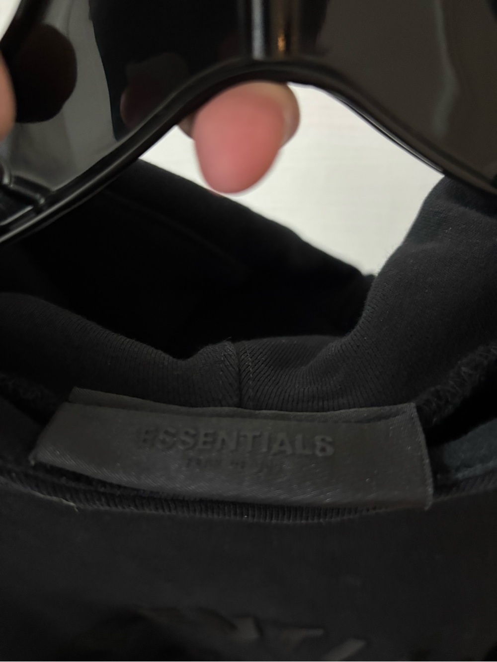 Fear of God Essentials Black hoodie - Picture 5 of 14